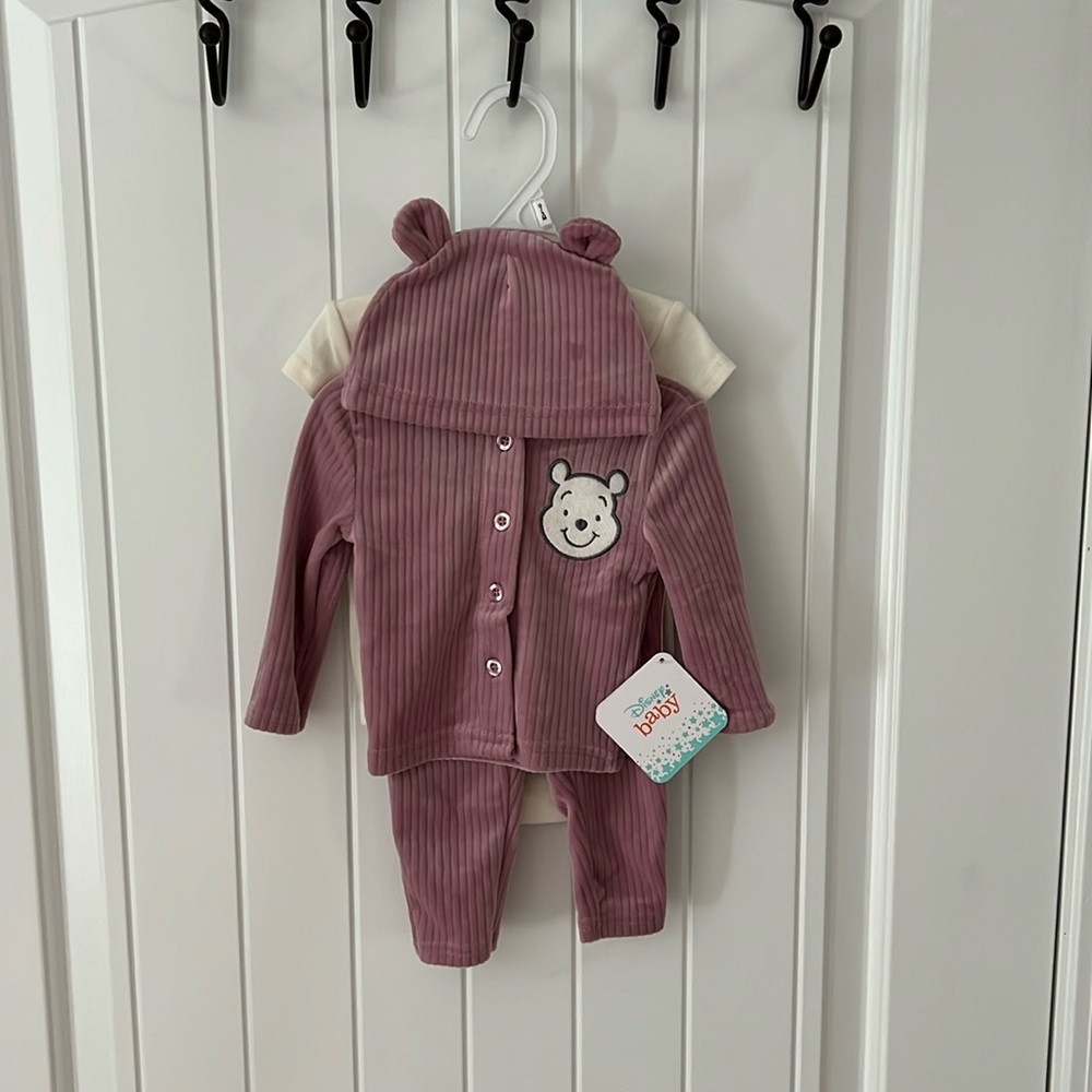 Disney Baby Winnie the Pooh Matching set 0-3